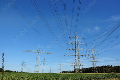 Wallpaper Mural hochspannungsleitungen Torontodigital.ca