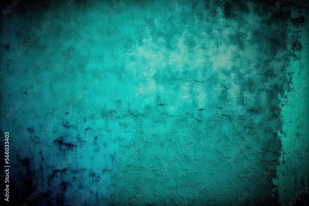 Fototapeta premium dirty blue background or texture. Generative AI