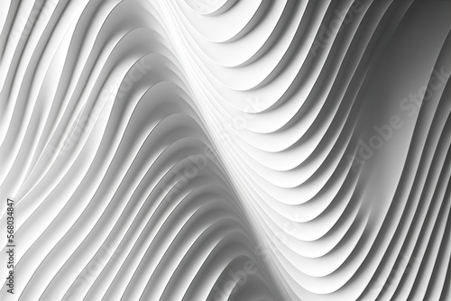 White abstract background  Ai generated