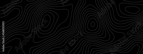 Topographic map background concept. Topo contour map. Rendering abstract illustration. Vector abstract illustration. Geography concept. paper texture design .Imitation of a geographical map .	