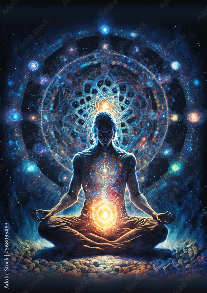 Meditation with Chakras of Light and Time and Space Transcendence - Generative AI Meditation with Chakras of Light and Time and Space Transcendence - Generative AI