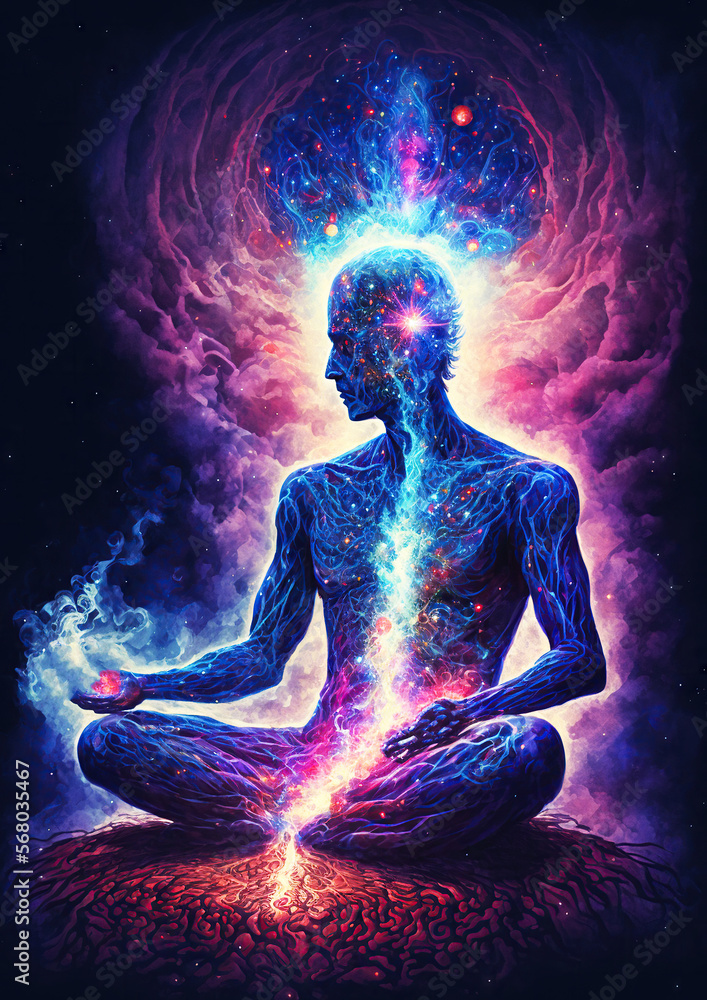 Meditation with Chakras of Light and Time and Space Transcendence - Generative AI Meditation with Chakras of Light and Time and Space Transcendence - Generative AI