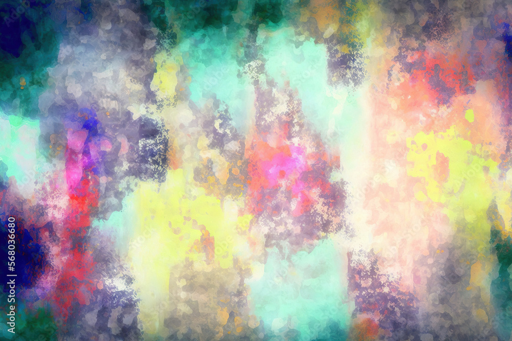 blurred grunge texture in abstract. blurred multicolor grunge texture. Generative AI