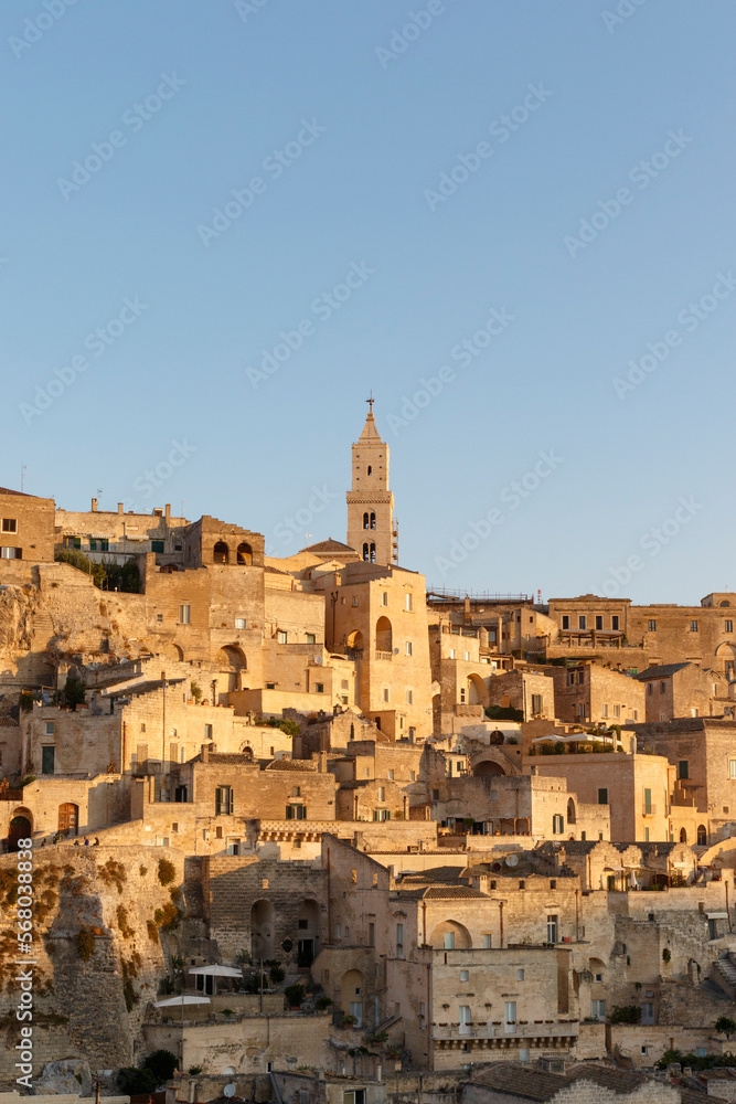 View at the old center of Matera, Basilicata, Italy - Europe