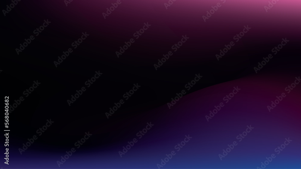 Fototapeta premium vector gradient blur dark purple abstract background