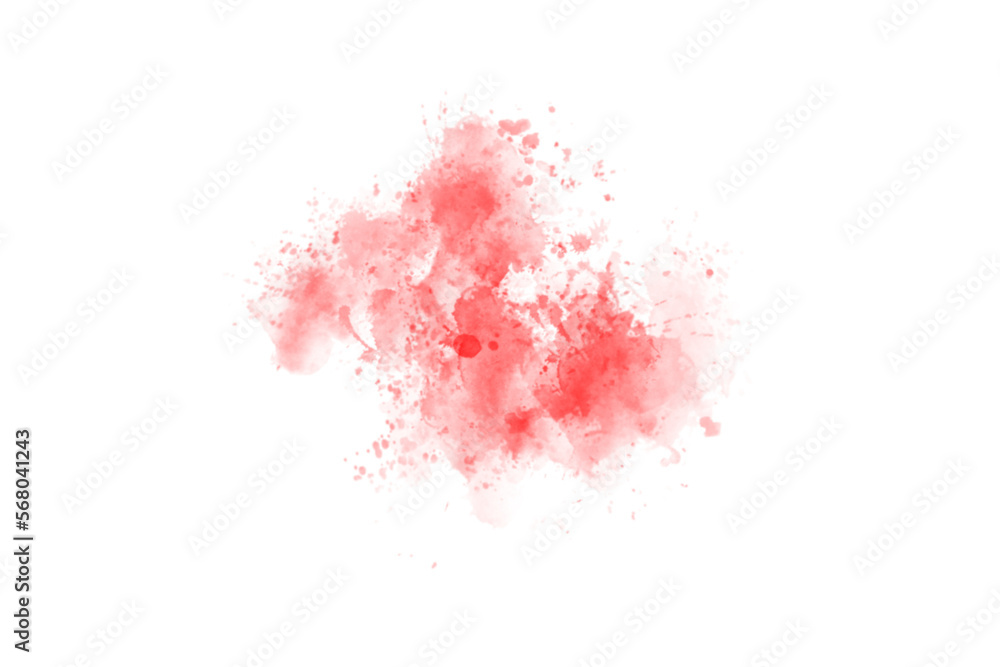 Abstract Red Brush Watercolor Back Drop Shape element Abstract Red Brush Watercolor Back Drop Shape element