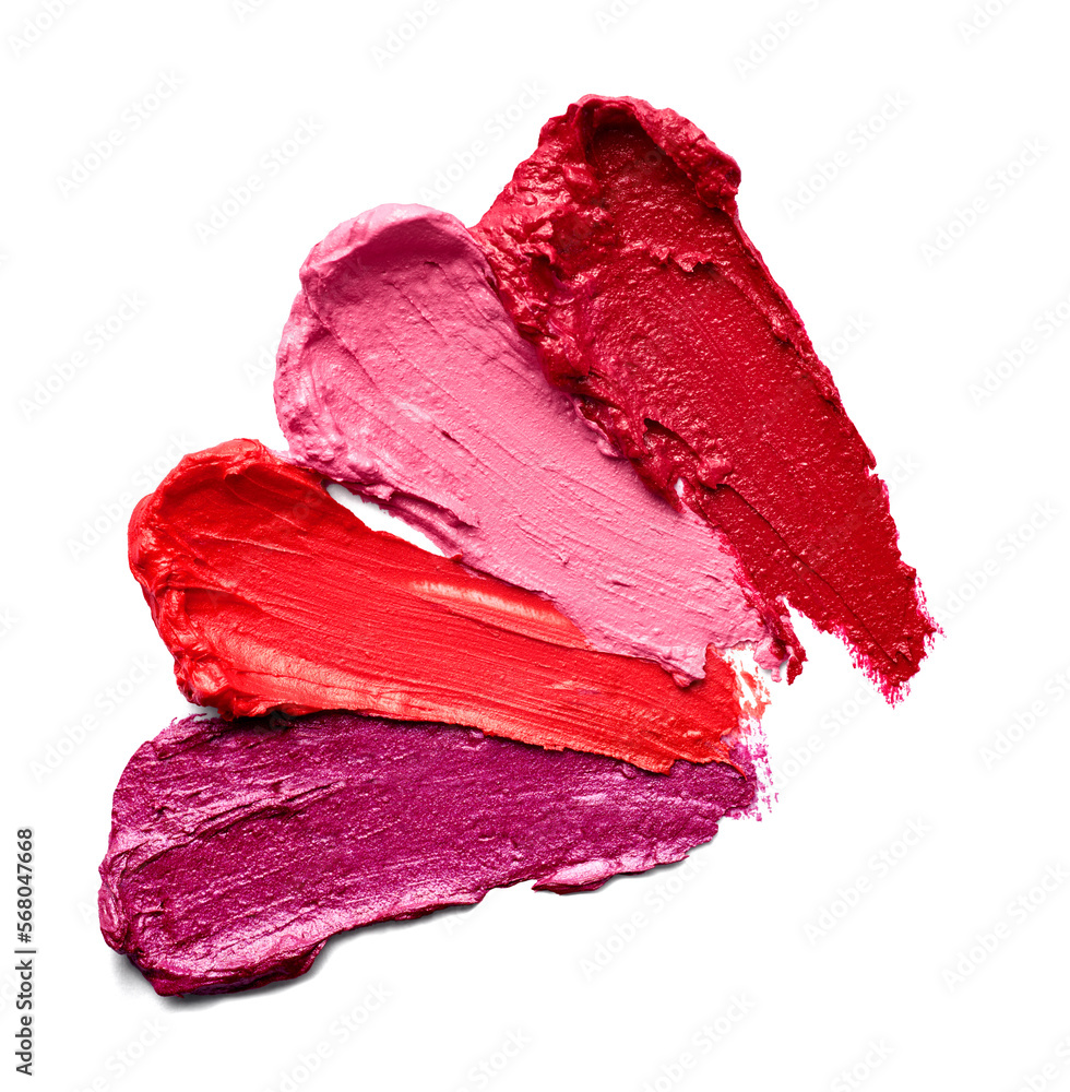 Fototapeta premium lipstick paint color makeup beauty sample