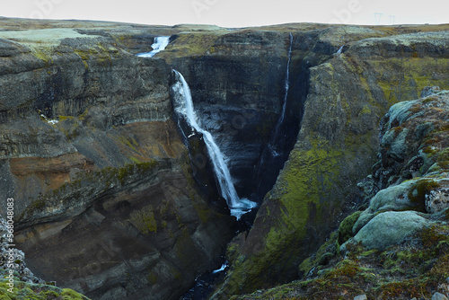 Wateerfall in the south of Iceland