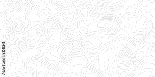 Abstract Topographic map background with wave line. gradient multicolor wave curve lines banner background design. Vector illustration. Line topography map contour background.