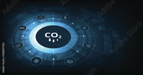 Reduce CO2 emissions to limit global warming.Lower CO2 levels with sustainable development on renewable energy, planting tree and green energy to stop climate change. 