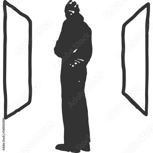 Unforeseen Vintage Illustration Vector