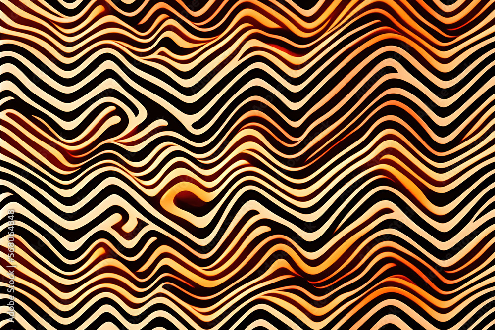 Wavy illusion pattern design background Wavy illusion pattern design background