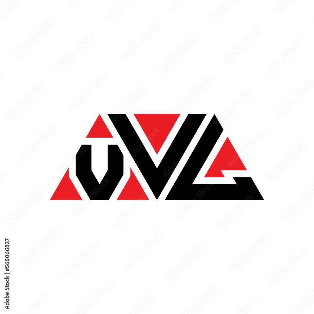 VVL triangle letter logo design with triangle shape. VVL triangle logo design monogram. VVL triangle vector logo template with red color. VVL triangular logo Simple, Elegant, and Luxurious Logo...