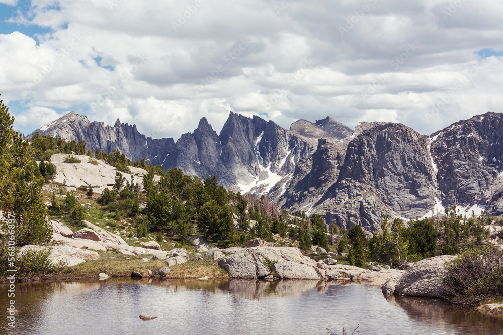 Fototapeta premium Wind river range