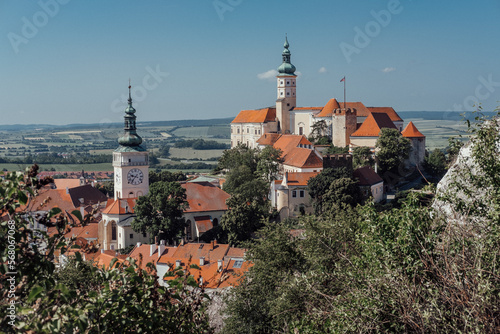 Wallpaper Mural View of Mikulov Castle, South Moravia, Czech Republic. Torontodigital.ca
