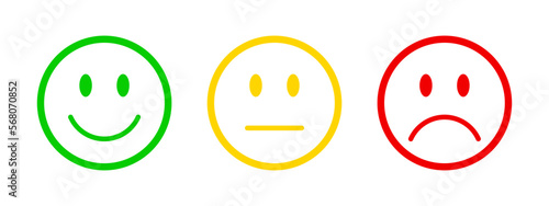 Smiley icon set
