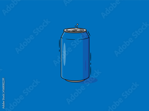Soda Pop Can Vector Art Design
