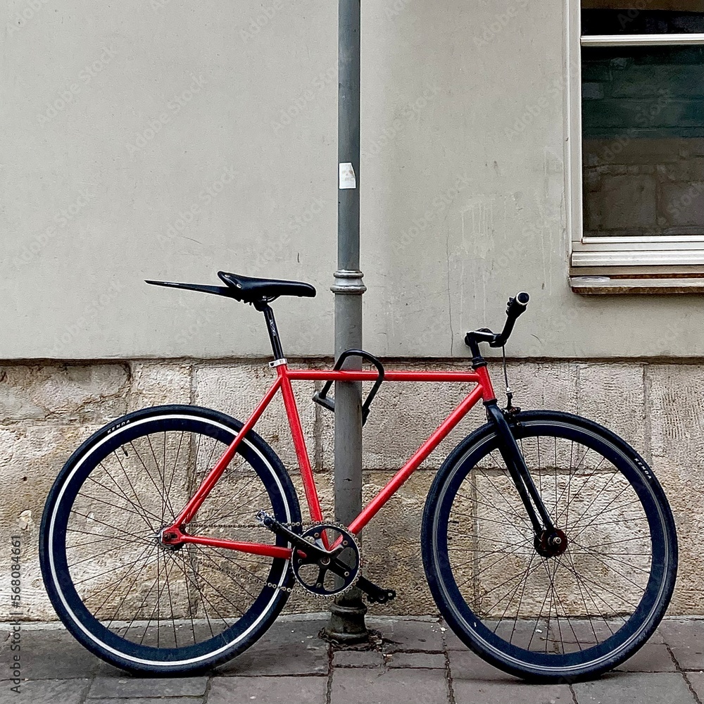 bicycle on the street