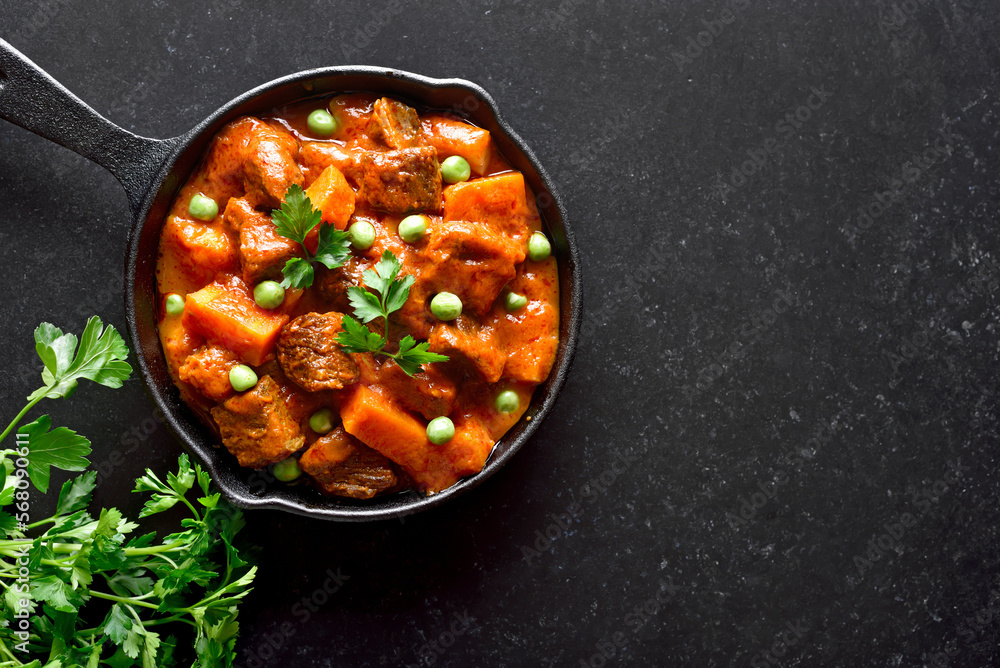 Beef stew with potatoes and carrots Beef stew with potatoes and carrots