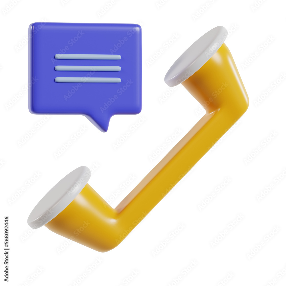 conversation icon rendering 3d illustration conversation icon rendering 3d illustration