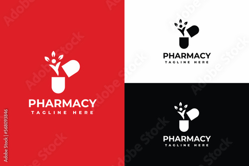 pharmacy store logo template