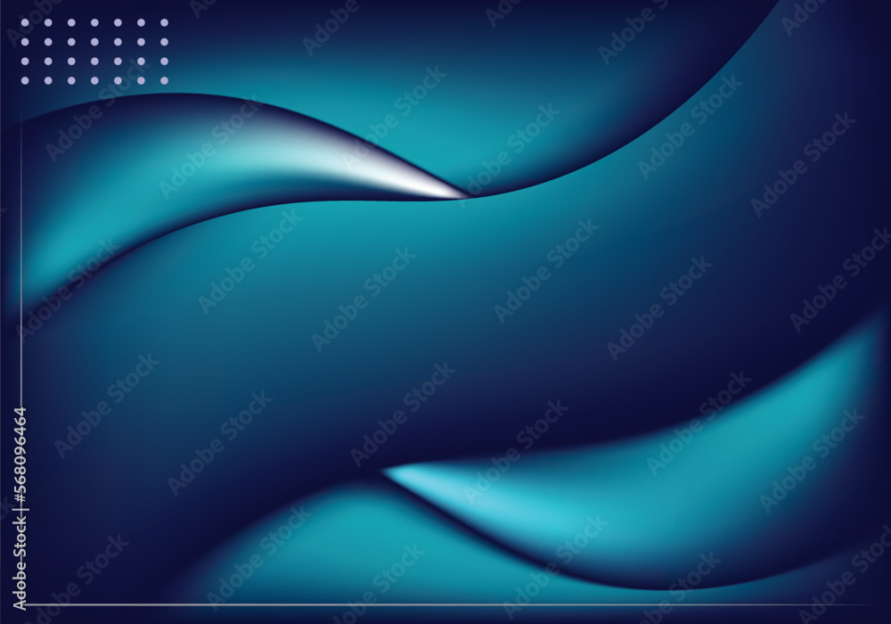 abstract blue wave background