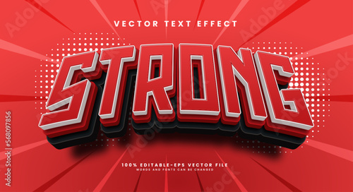 Organic matter 3d editable vector text style effect, suitable for natural organic themes