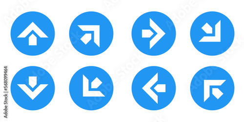 Free Download pointer icon set, arrow direction icon set
 - GFXLoad