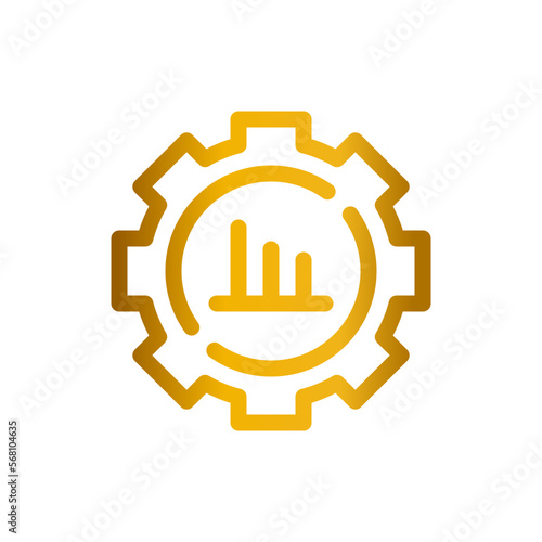 stats gradient icon