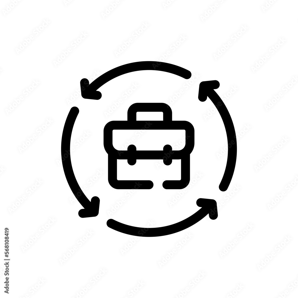 process line icon process line icon