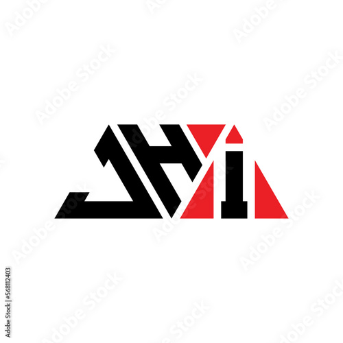 JHI triangle letter logo design with triangle shape. JHI triangle logo design monogram. JHI triangle vector logo template with red color. JHI triangular logo Simple, Elegant, and Luxurious Logo...