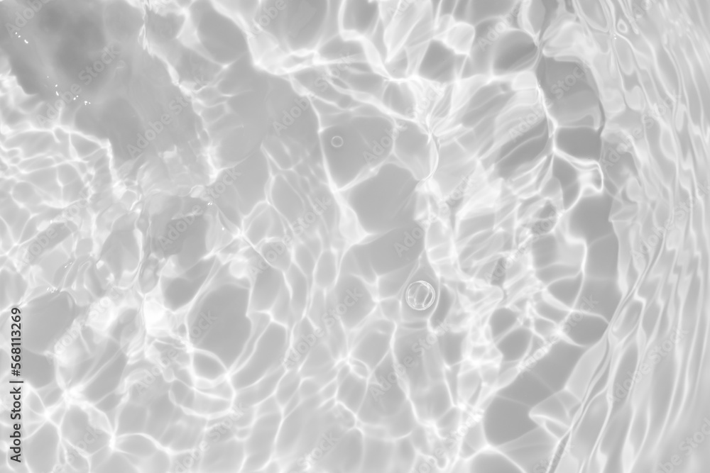 Abstract white transparent water shadow surface texture natural ripple background Abstract white transparent water shadow surface texture natural ripple background