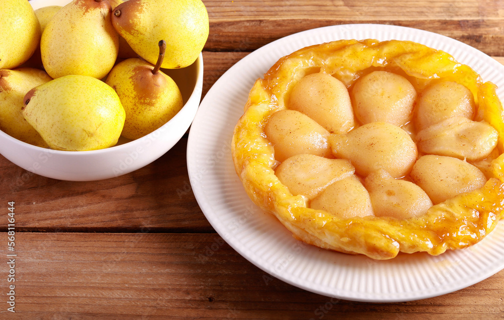 Pear upside down cake Pear upside down cake