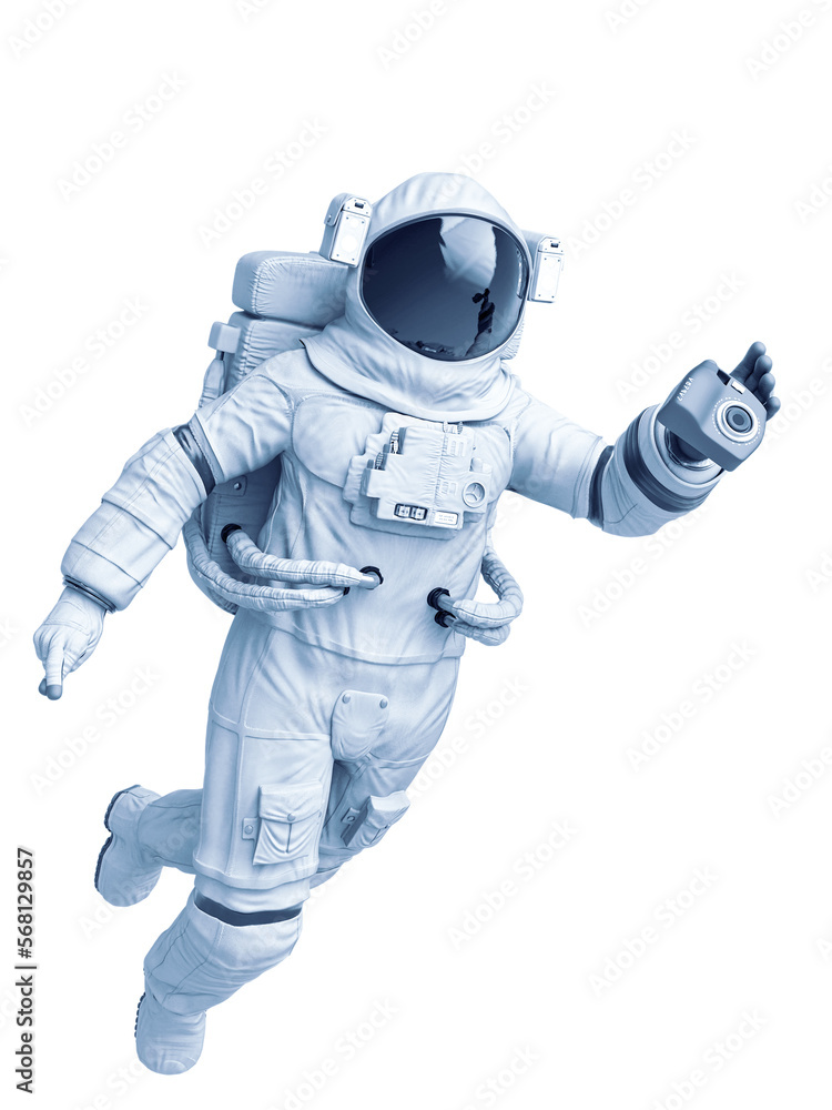 astronaut mechanic is taking a picture in the space astronaut mechanic is taking a picture in the space