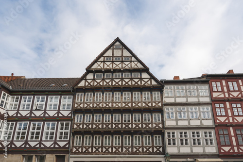 Half-timbered building at Hannover Old Town - Hanover, Lower Saxony, Germany
