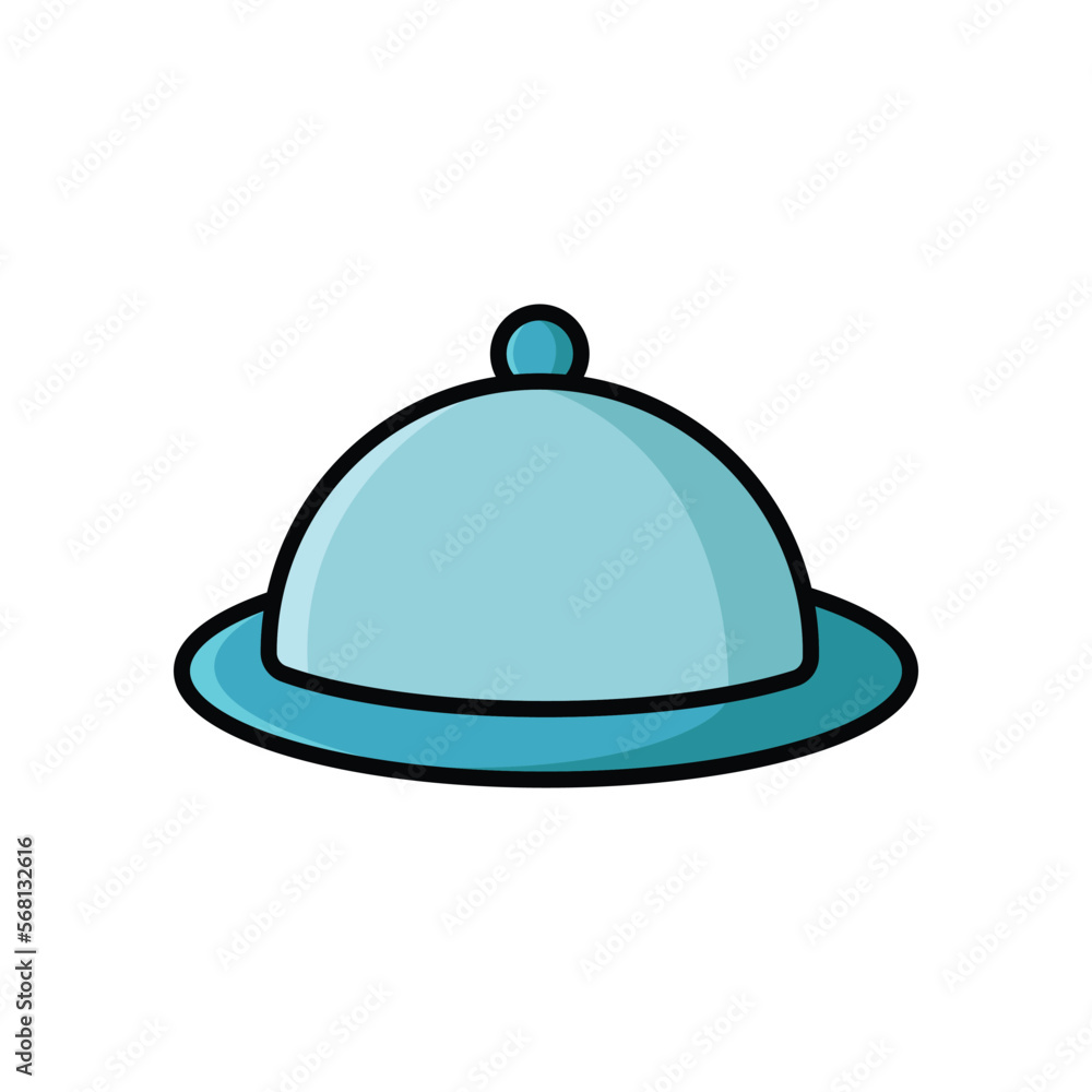 food tray icon vector design template in white background food tray icon vector design template in white background