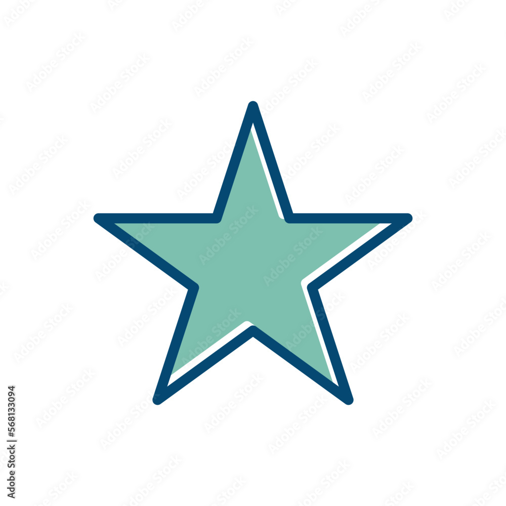star icon vector design template in white background star icon vector design template in white background