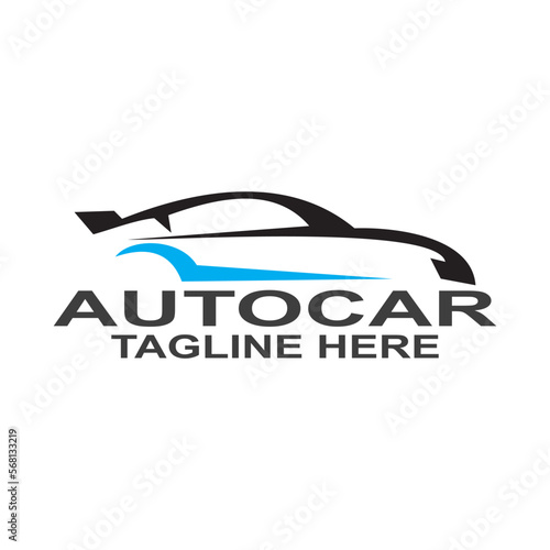 Auto Team Racing Club Car Repair Service Template Logo Vector Symbol