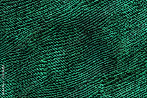 Green wool texture, Generative AI © Schizarty