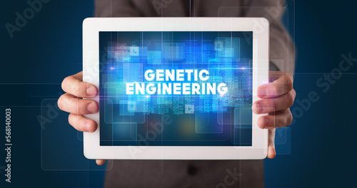 Wallpaper Mural Person holding tablet, technology concept Torontodigital.ca