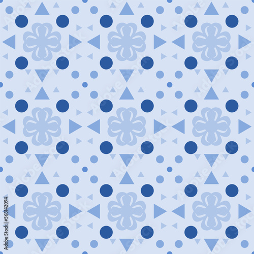 Geometric Seamless Pattern with Tribal Shape. Pattern designed in Ikat, Aztec, Moroccan, Thai, Luxury Arabic Style. Ideal for Fabric Garment, Ceramics, Wallpaper. Vector Illustration.