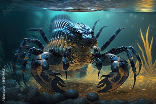 Sea Scorpion concept art