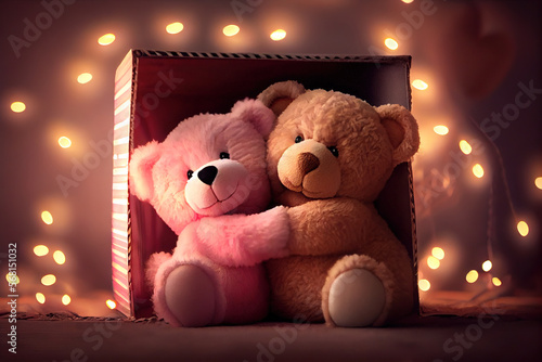 Ositos de Peluches Amorosos - Generative AI