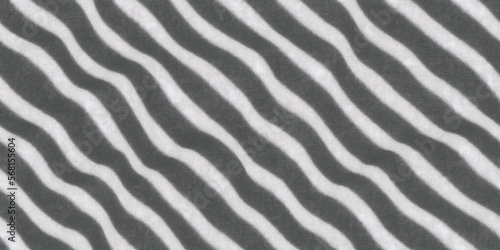 The texture of a luxurious gray fabric with waves, lines and small patterns. fabric pattern. Generative AI