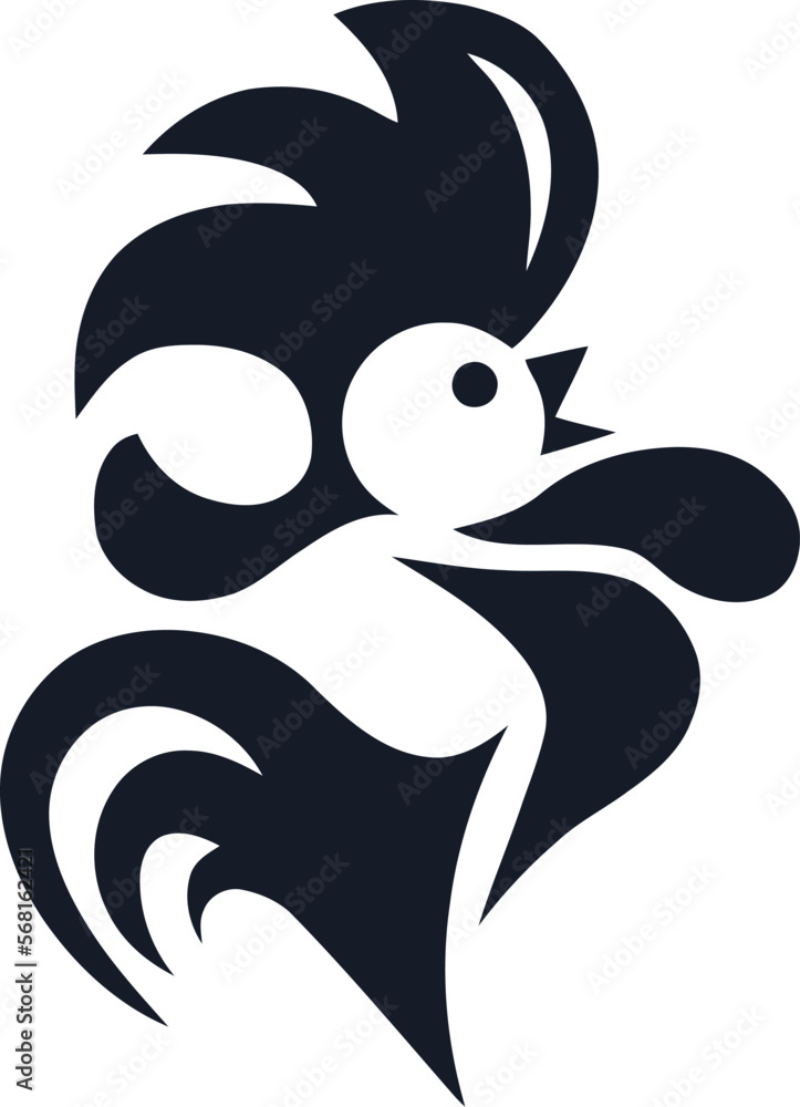 restaurant chicken logo design Stock Vector | Adobe Stock