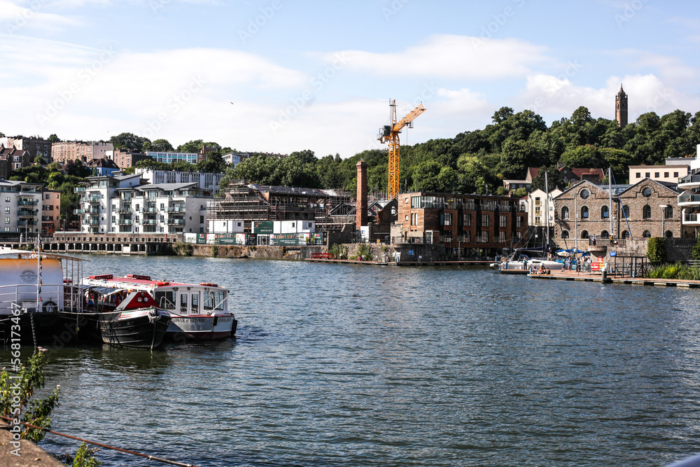 Obraz premium view of the old town country