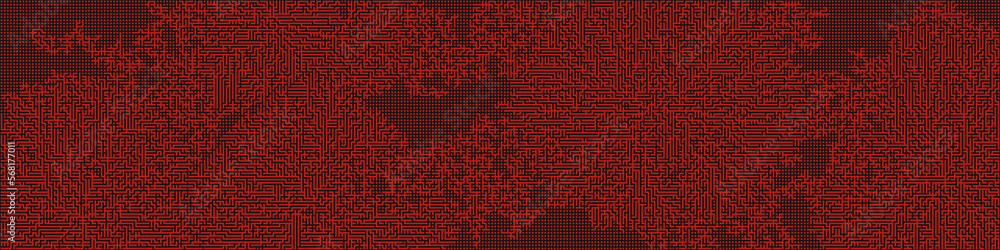 Obraz premium Albert-Laszlo Barabasi algorithm network visualization implementation illustration