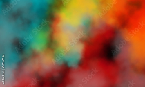 colorful smoke effect abstract background 