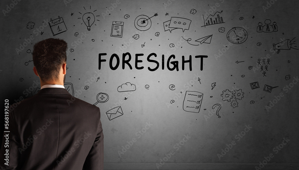 businessman drawing a creative idea sketch businessman drawing a creative idea sketch