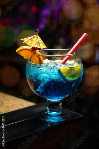 Margarita Ocean Blue Drink